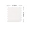 Smart Tiles Smart Tiles 8.95 in. W X 8.98 in. L White Glazed Vinyl Adhesive Wall Tile 4 pc SM1184G-04-QG - alternate 4